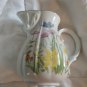 Beautiful Vintage 1974 Mann Japan Day Lily Fine China Pitcher