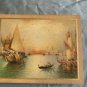 Vintage Wall Art With Wooden Framing 4.5"x3.5"
