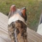 Vintage Ceramic Collie Dog Figurine Japan
