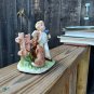 PM&M Germany Porcelain Figurine Boy With Dog