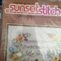 Vintage Sunset Stitchery Kit Live For Today By Donna Enstaff 2662