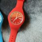 Three Skmei Rubber Band Watches Red White And Blue Japan movement Lot