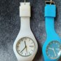 Three Skmei Rubber Band Watches Red White And Blue Japan movement Lot