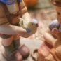 Goebel 1999 Time To Play Figurine Thailand