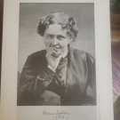 The Perfection Farm Company Helen Hunt Jackson Portrait Photo B&W 11x8.5"