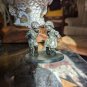 Vintage International Pewter Figure Boy Girl w/ Gifts F. Robert Drury