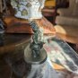 Vintage International Pewter Figure Boy Girl w/ Gifts F. Robert Drury