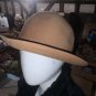 Vintage Adolfo II Brown Hat With Feather