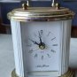 Seth Thomas Model 306 white Desk Top Alarm Clock