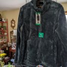 32° Heat Smoke Green Ladies Plush Zip Up Jackets XL New with tags