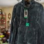 32&Acirc;&deg; Heat Smoke Green Ladies Plush Zip Up Jackets XL New with tags