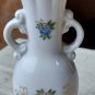 Vintage 4-5/8" Small Vase Made in Occupied Japan Porcelain White w Gold Accent
