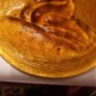 Vintage Amber Glass Tear Shaped image 9" by 6"