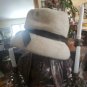 Vintage Empress Fur Cream Color Ladies Hat
