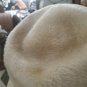 Vintage Empress Fur Cream Color Ladies Hat