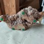 John Perry Dolphin Sculpture Burl Wood Driftwood 8"