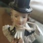 Vintage Venetian Mini Porcelain Victorian Gentleman Figurine