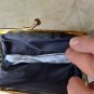 Avon Gift Collection Black Suedean Coin Purse NIB British HK.