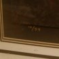 Sarinson Signed Collage, framed, with glass, marked 10/99, 32 by 36 inches