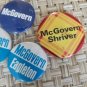 Four McGovern Elections Buttons
