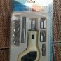 12PC Rachet Screwdriver W/Bits Set
