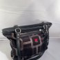 Nine West Black Shimmer Purse With A Rose