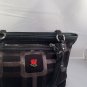 Nine West Black Shimmer Purse With A Rose