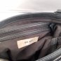 Nine West Black Shimmer Purse With A Rose