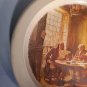 MIKASA PHILADELPHIA DRAFTING THE DECLARATION OF INDPENDENCE- 1776 PLATE 13" diam