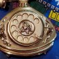 Old Fashion Phone Gold Tone Broach Pin