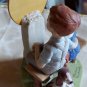 The 12 Danbury Mint Norman Rockwell Porcelain Figurine YOUNG LOVE Sept 1980