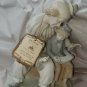 Vintage Paul Sebastian's Music Lesson Clown and Child with Accordion Figurine 