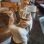 Vintage Japanese Ceramic Figure Hakata Ursaki Style 4" +