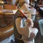Vintage Japanese Ceramic Figure Hakata Ursaki Style 4" +