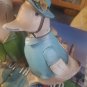 Dolgencorp Mr And Mrs Duck Figurines Porcelain 6x3 Each