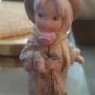 Kim Anderson A Red Rose is for Love Figurine 1996 Girl with Long Rose 932656