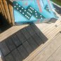 Cardinal Double Six Wooden Engraved Dominoes Taiwan complete 28 pcs set