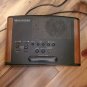 Sony Dream Machine ICF-C420 Dual Alarm Digital AM/FM Clock Radio Wood Grain