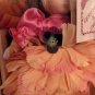 Beautiful Collectors Choice Pink Dressed Doll By Dan Dee