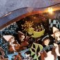 Vintage Walt Disney World Scalloped Candy Glass plate1970's