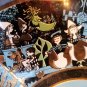 Vintage Walt Disney World Scalloped Candy Glass plate1970's