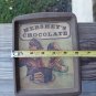 Hershey 1982 VINTAGE Tin Tray W/boy&girl Eating Chocolate Cake. Made in England