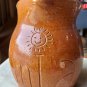 Vintage Mia Unique Brown Ceramic Pottery Made In Spain Pitcher