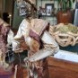 Elaborado A Mano Vintage Mexican Folk Art Figurin 12" Paper Mache