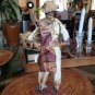 Elaborado A Mano Vintage Mexican Folk Art Figurin 12" Paper Mache