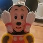 Vintage 1980s Mickey Mouse Baby Toy Wind Up Peek A Boo