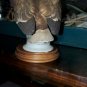 American Eagle Figurine KW7212 Vintage Lefton China Porcelain  6" tall w stand