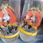 Bugs Bunny Anniversary Glasses "Happy Birthday Bugs" 50th Set of 2 1990 Warner