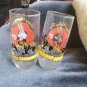 Bugs Bunny Anniversary Glasses "Happy Birthday Bugs" 50th Set of 2 1990 Warner