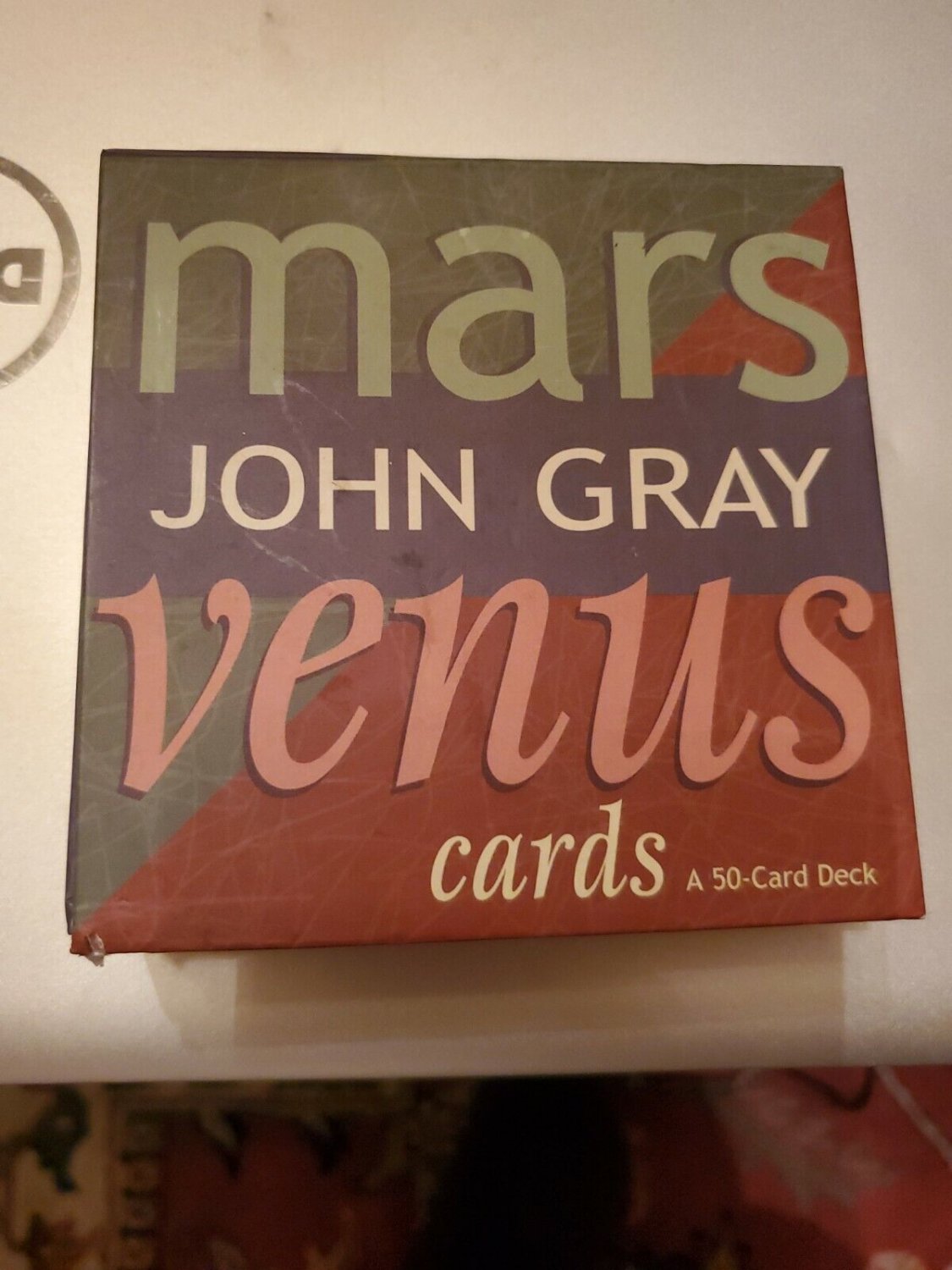 Mars Venus Cards by John Gray (2001, UK-Trade Paper)